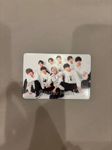 Snow Man 팬클럽 카드