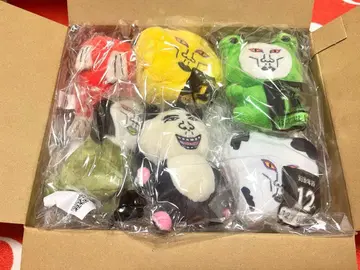 오로친유 봉제 인형 키링 세트 (5종 + 1종) 페인 사카이