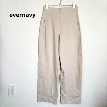 evernavy 에버네이비 분또 커브 팬츠 아이보리 L