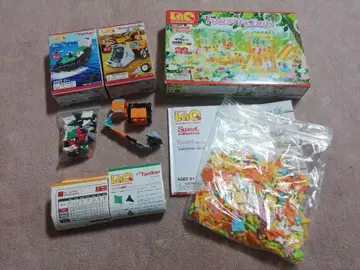 LaQ 포레스트 프렌즈 400피스 미니 탱커 휠 로더