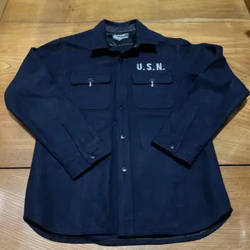 초레어 AVIREX U.S.N. 자수 밀리터리 자켓 아메카지 군용 진귀한