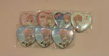 사토미 군 하트 캔 배지