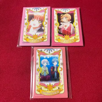 카드캡터 사쿠라 스퀘어 캔뱃지 세트