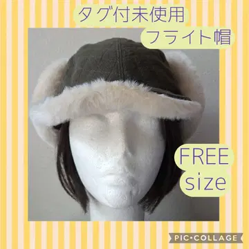 택 포함 플라이트 모자 카키 베이지 FREE 플라이트 캡 보아