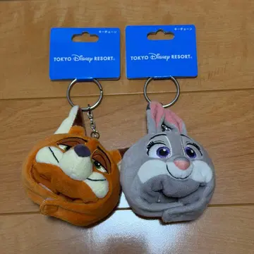 주토피아 팬캡 키체인
