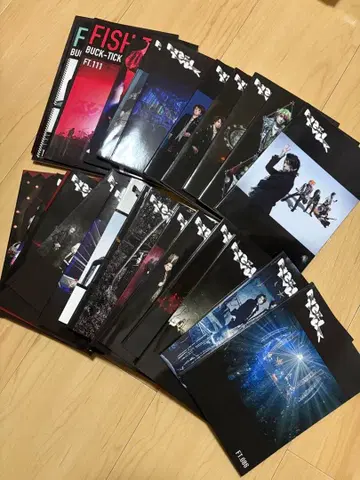 BUCK-TICK 팬클럽 뉴스레터 묶음 판매