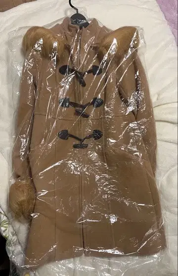 rienda 퍼 포함 더플 코트 택 포함