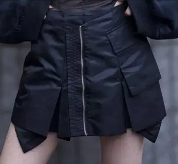 ESIO MA-1 지퍼 스커트