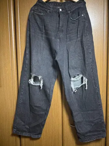 WHITELAND 와이드 데님 팬츠