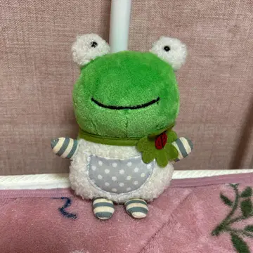 헤이세이 레트로 good luck 동심 개구리 합창 개구리 봉제 인형