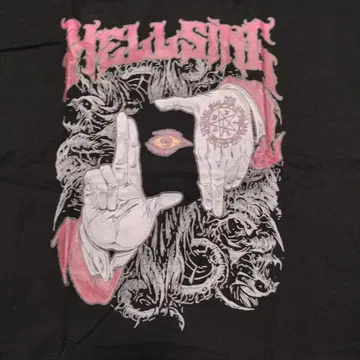 HELLSING 헬싱 애니메이션 T셔츠
