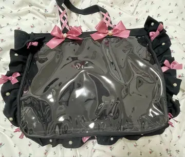 자카마트 A3 프릴 디자인 이타백 로즈 핑크