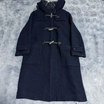 미나 페르호넨 더플 코트 다크 네이비 울 혼방