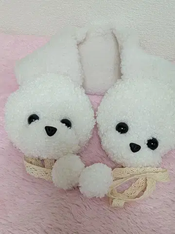 귀도리 강아지 모티브