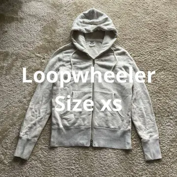 Loopwheeler 루프우이러 후드티 사이즈 xs