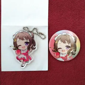 뱅드림 스이파라 토야마 카스미 아크릴 키링 캔뱃지