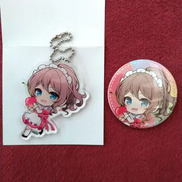 뱅드림 스이파라 야마부키 사아야 아크릴 키링 캔뱃지