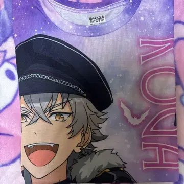 앙스타 오오가미 코가 풀 그래픽 t셔츠