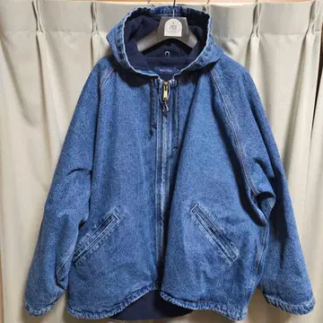 NAUTICA 후드 부착 데님 자켓