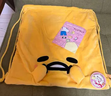 레어 2016년산 구데타마 산리오 냅색 복조리 백