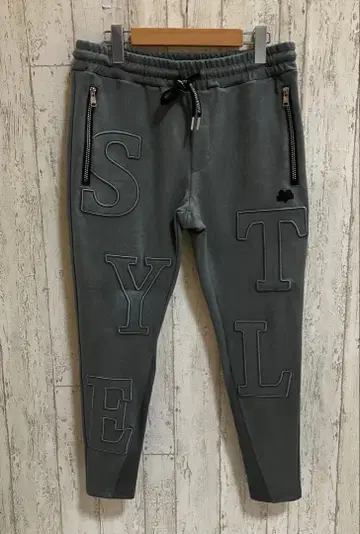 LUXE/R 페이크 스웨이드 팬츠