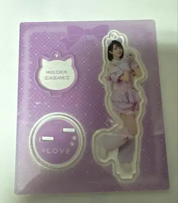 사사키 마이카 라메 아크릴 스탠드 7주년 콘서트 의상