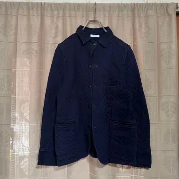 아멘 퀼팅 자켓 프랑스제 M 사이즈 상당 네이비 컬러