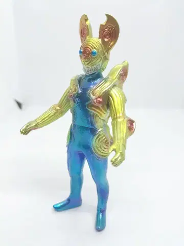 울트라맨 소프트 비닐 발로사 외계인 재도색