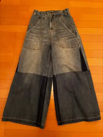 알리시아스탄 와이드 데님 M 사이즈