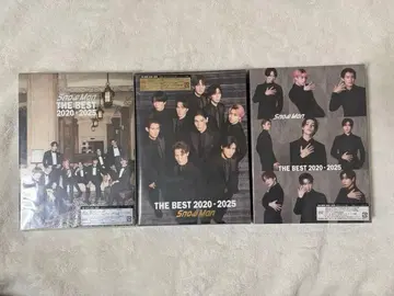SnowMan THE BEST 2020-2025 3가지 형태