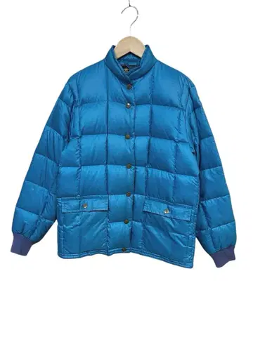 레어! 70's-80's 블랙 택 에디 바우어 다운 자켓 여성용