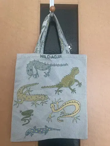 HILDAHILDA 힐다힐다 토트백 공룡