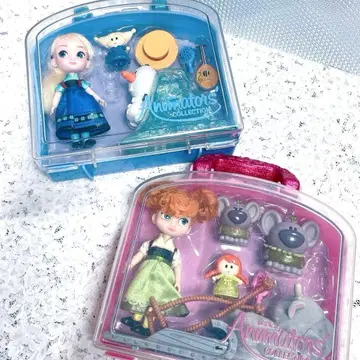 j. Disney 애니메이터즈 컬렉션 안나와 엘사 세트