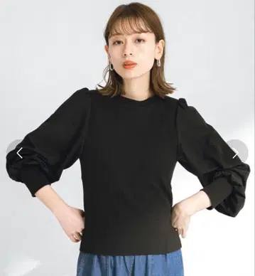 URBAN RESEARCH Sonny Label 퍼프 슬리브 풀오버