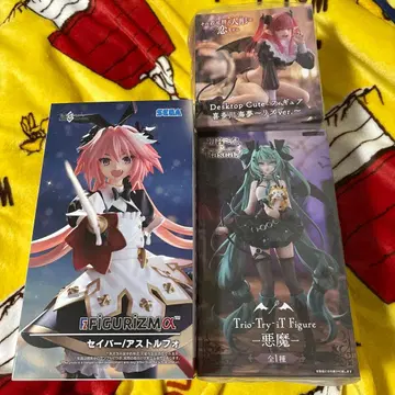 미개봉 새상품 피규어 3체 세트