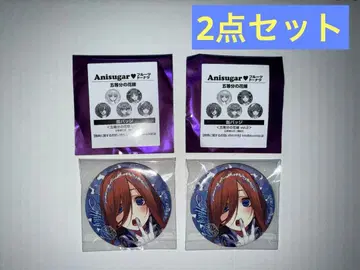 5등분의 신부 Anisugar 도넛 캔뱃지 미쿠