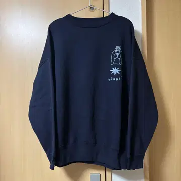 llnuit 루루뉴이 천사의 기도 맨투맨 L 사이즈 네이비