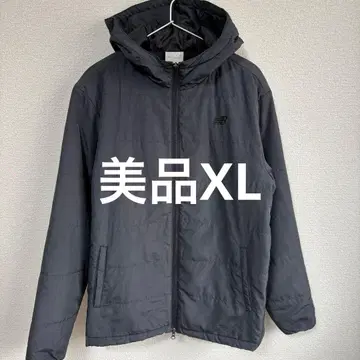 [ 새상품급 ] 뉴발란스 패딩 자켓 블랙 XL