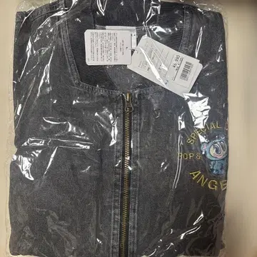 엔젤 블루 스핀스 데님 자켓