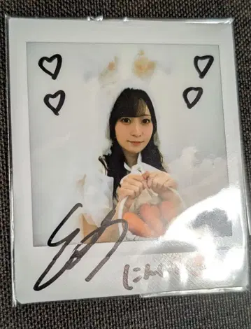 이시토비 에리카 친필 사인 폴라로이드