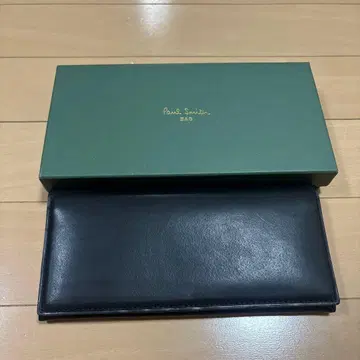 [새상품급] 폴스미스 장지갑 가죽 블랙 박스 포함