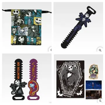 나이트메어 비포 크리스마스 제일복권 잭+샐리 4세트