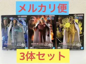 원피스 THE 출항 LOGIA 사카즈키 아오키지 키자루 3체 세트