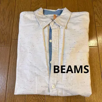 BEAMS 버튼다운 캐주얼 비즈니스 셔츠 남성용 UNIQLO