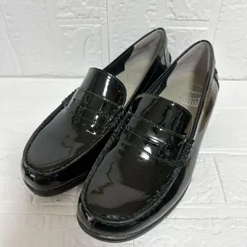 fitfit 에나멜 코인 로퍼 24.5cm fitForm 블랙