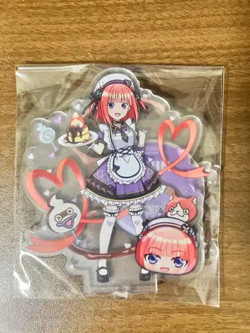 5등분의 신부 요괴워치  콜라보 아크릴 스탠드 나카노 니노