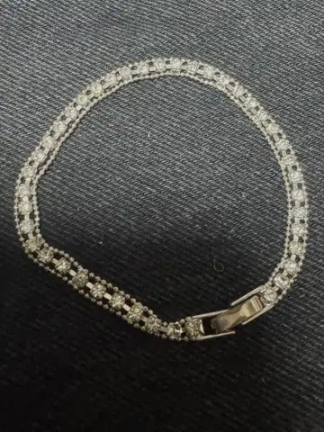 빈티지 실버 cz 큐빅 팔찌