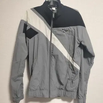 [ 초특가 판매 ] Reebok 나일론 자켓 그레이