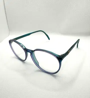 90s 독일제 Cair 빈티지 안경 클리어 블루 퍼플