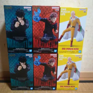 사이타마 이타도리 유우지 후시구로 메구미 피규어 6개 세트